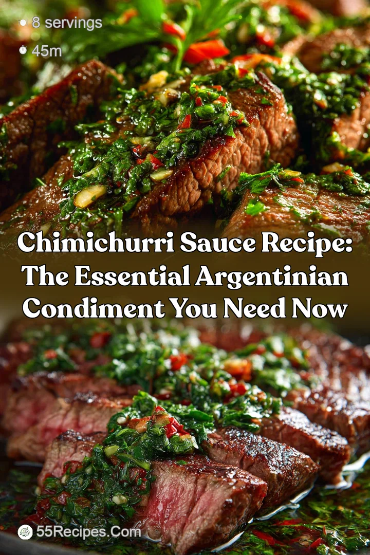 Chimichurri Sauce Recipe: The Essential Argentinian Condiment You Need Now