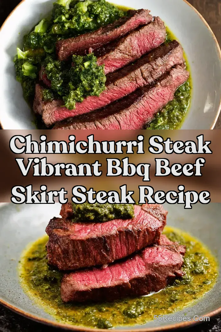 Chimichurri Steak Vibrant BBQ Beef Skirt Steak Recipe