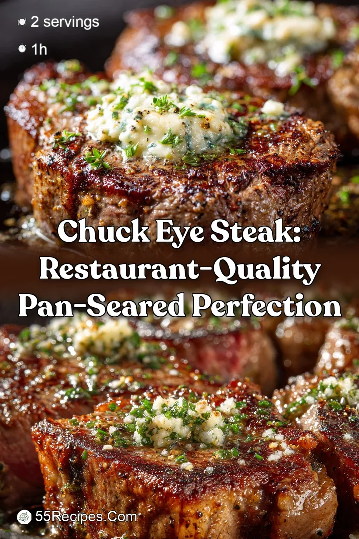 Chuck Eye Steak: Restaurant-Quality Pan-Seared Perfection