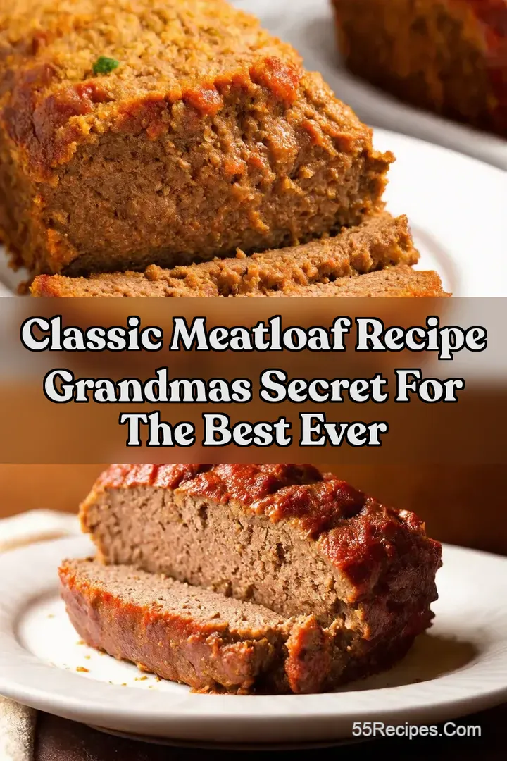 Classic Meatloaf Recipe Grandmas Secret For The Best Ever