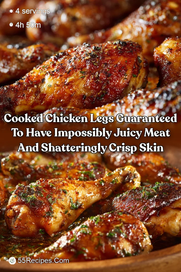 Cooked Chicken Legs Guaranteed to Have Impossibly Juicy Meat and Shatteringly Crisp Skin
