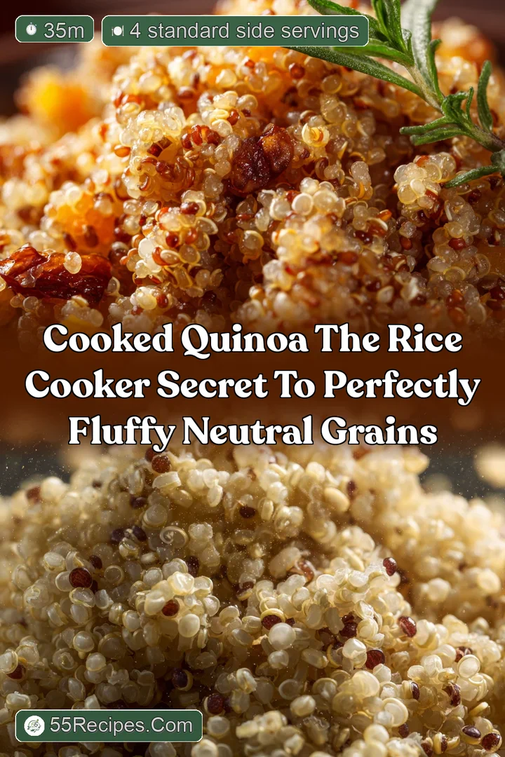 Cooked Quinoa The Rice Cooker Secret to Perfectly Fluffy Neutral Grains