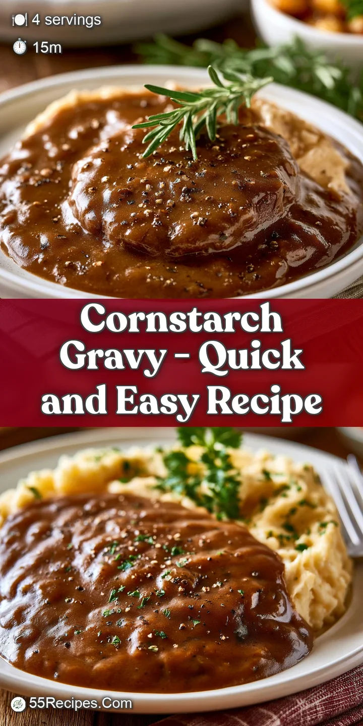 Extreme close-up of a creamy, glistening brown sauce swirling in a bowl with a tiny pinch of cracked black pepper.
