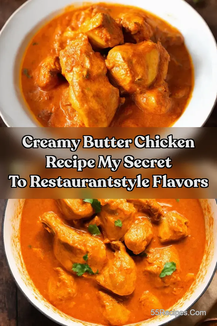 Creamy Butter Chicken recipe My Secret To RestaurantStyle Flavors