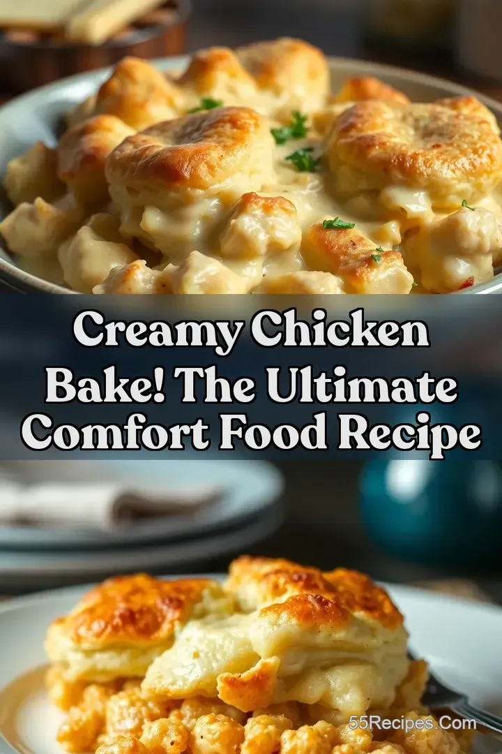 Creamy Chicken Bake! The Ultimate Comfort Food Recipe