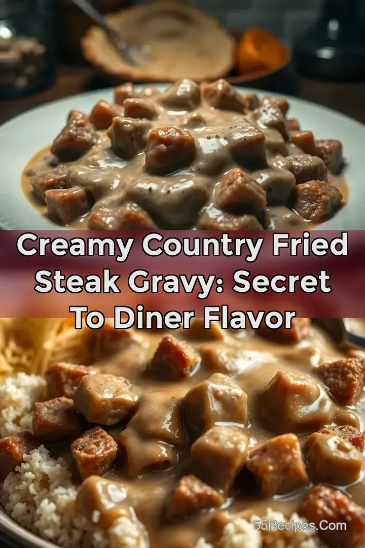 Creamy Country Fried Steak Gravy: Secret To Diner Flavor