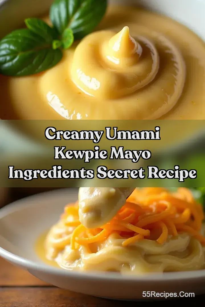 Creamy Umami Kewpie Mayo Ingredients Secret Recipe