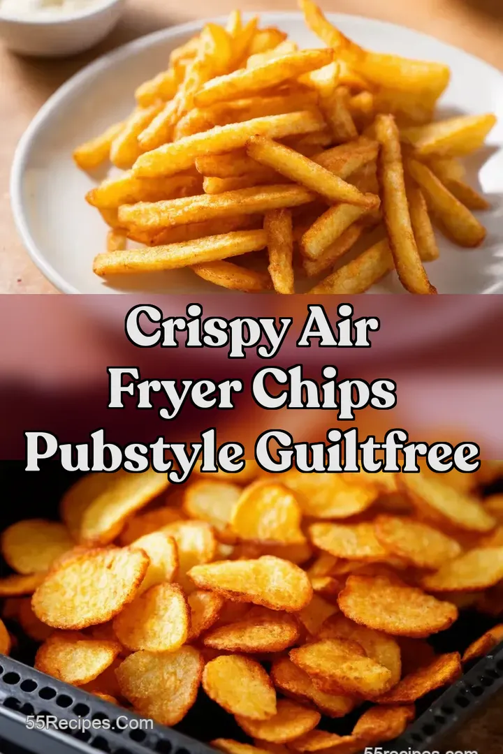 Crispy Air Fryer Chips PubStyle GuiltFree