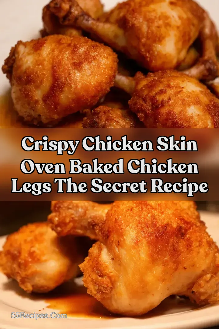 Crispy Chicken Skin Oven Baked Chicken Legs The Secret Recipe