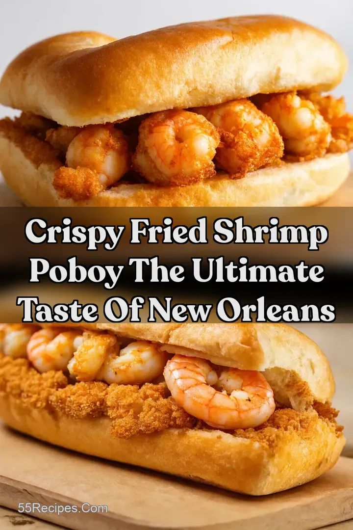 Crispy Fried Shrimp Poboy The Ultimate Taste of New Orleans
