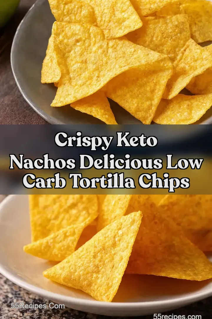 Crispy Keto Nachos Delicious Low Carb Tortilla Chips