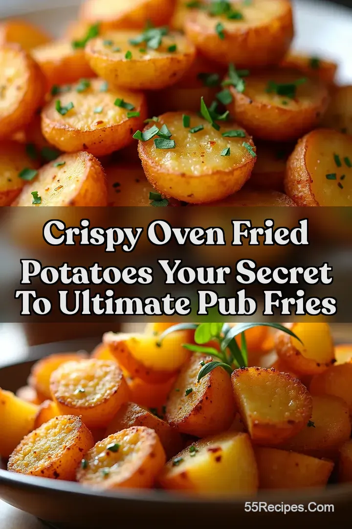 Crispy Oven Fried Potatoes Your Secret to Ultimate Pub Fries