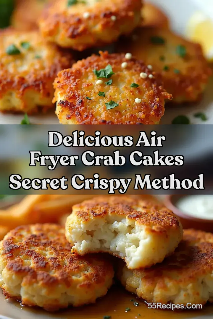 Delicious Air Fryer Crab Cakes Secret Crispy Method