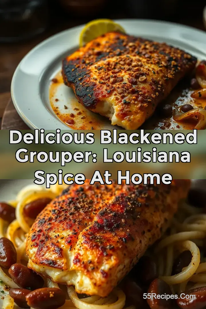 Delicious Blackened Grouper: Louisiana Spice At Home