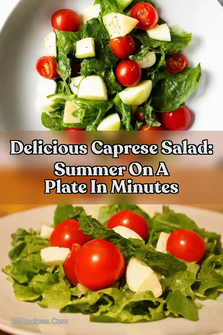 Delicious Caprese Salad: Summer on a Plate in Minutes : PIN FOR LATER Delicious Caprese Salad: Summer on a Plate in Minutes