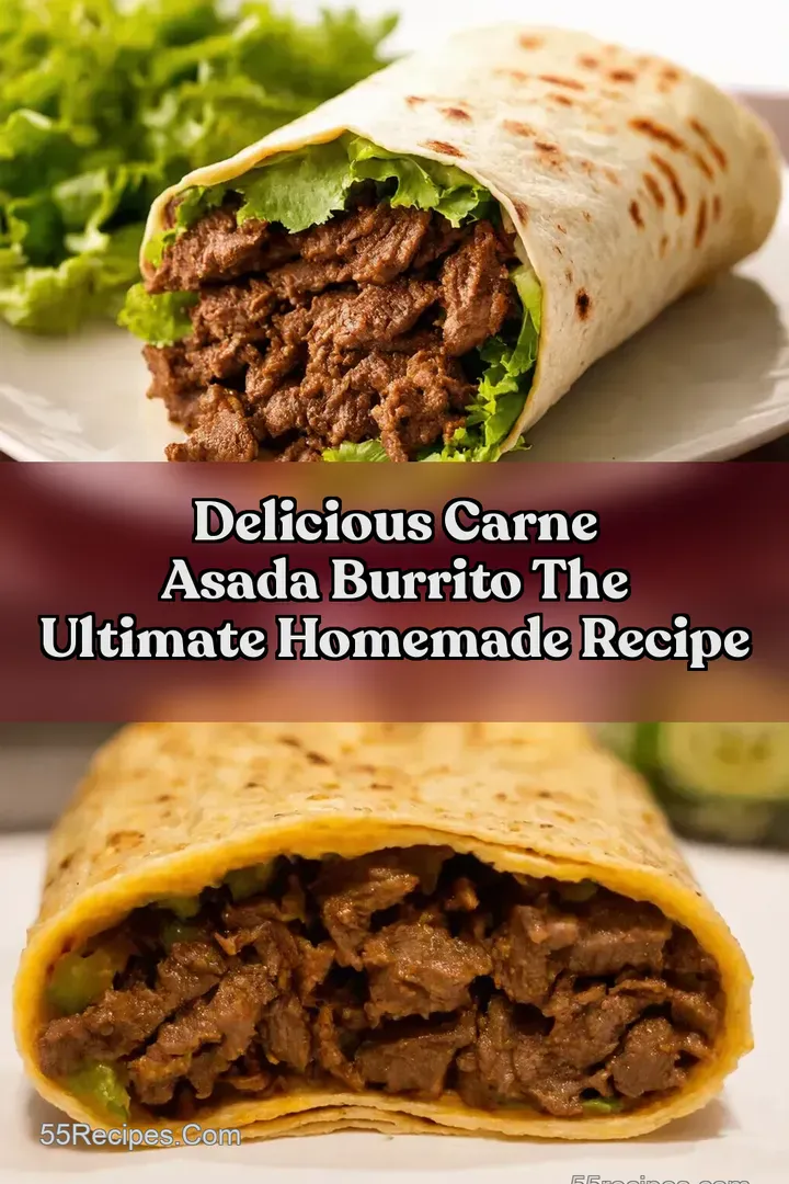 Delicious Carne Asada Burrito The Ultimate Homemade Recipe