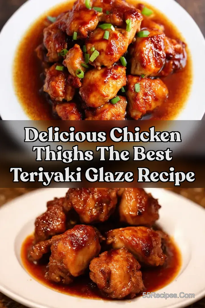 Delicious Chicken Thighs The Best Teriyaki Glaze Recipe