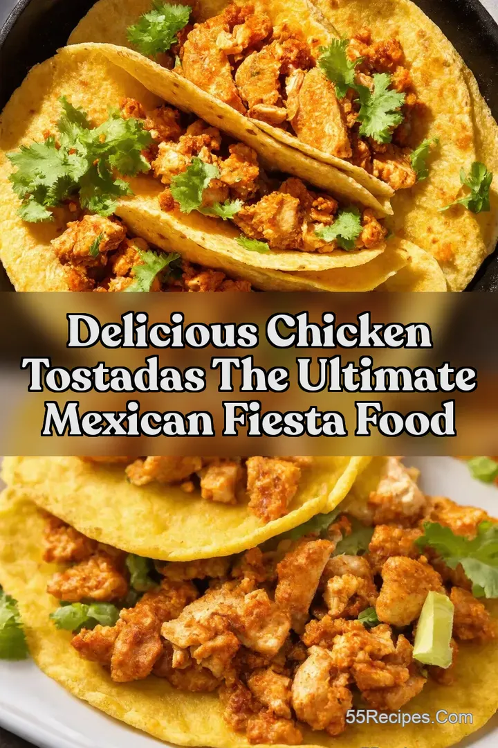 Delicious Chicken Tostadas The Ultimate Mexican Fiesta Food