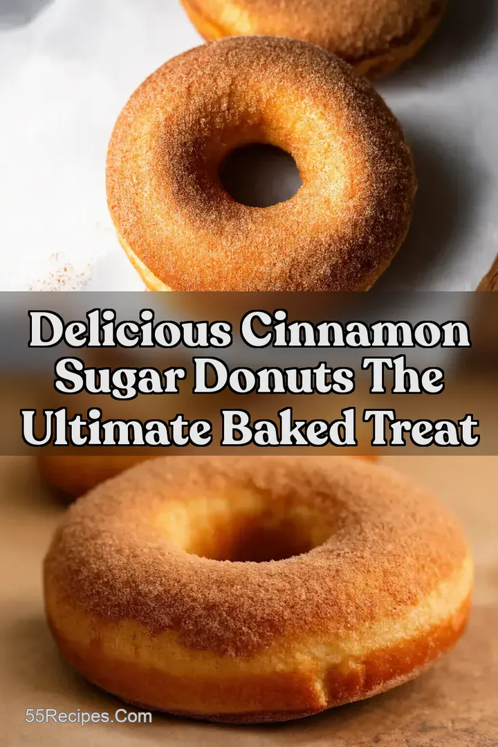 Delicious Cinnamon Sugar Donuts The Ultimate Baked Treat