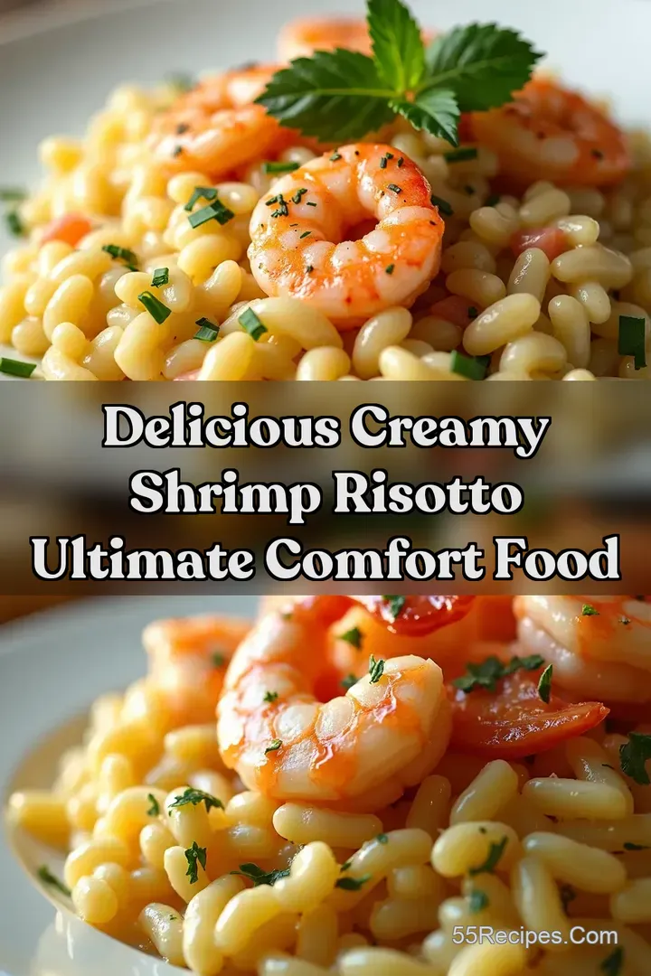 Delicious Creamy Shrimp Risotto Ultimate Comfort Food