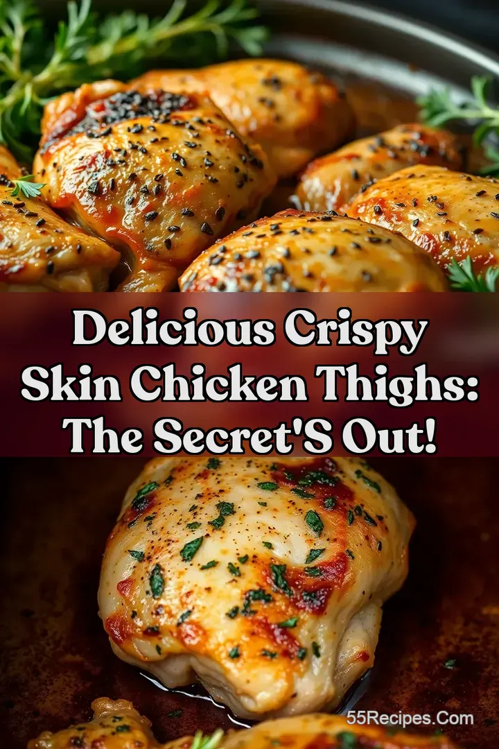 Delicious Crispy Skin Chicken Thighs: The Secret s Out!