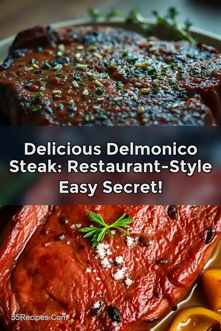 Delicious Delmonico Steak: Restaurant-Style Easy Secret!
