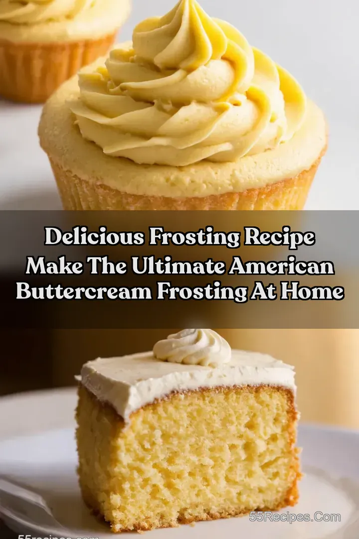 Delicious Frosting Recipe Make the Ultimate American Buttercream Frosting at Home