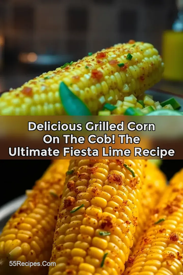 Delicious Grilled Corn on the Cob! The Ultimate Fiesta Lime Recipe