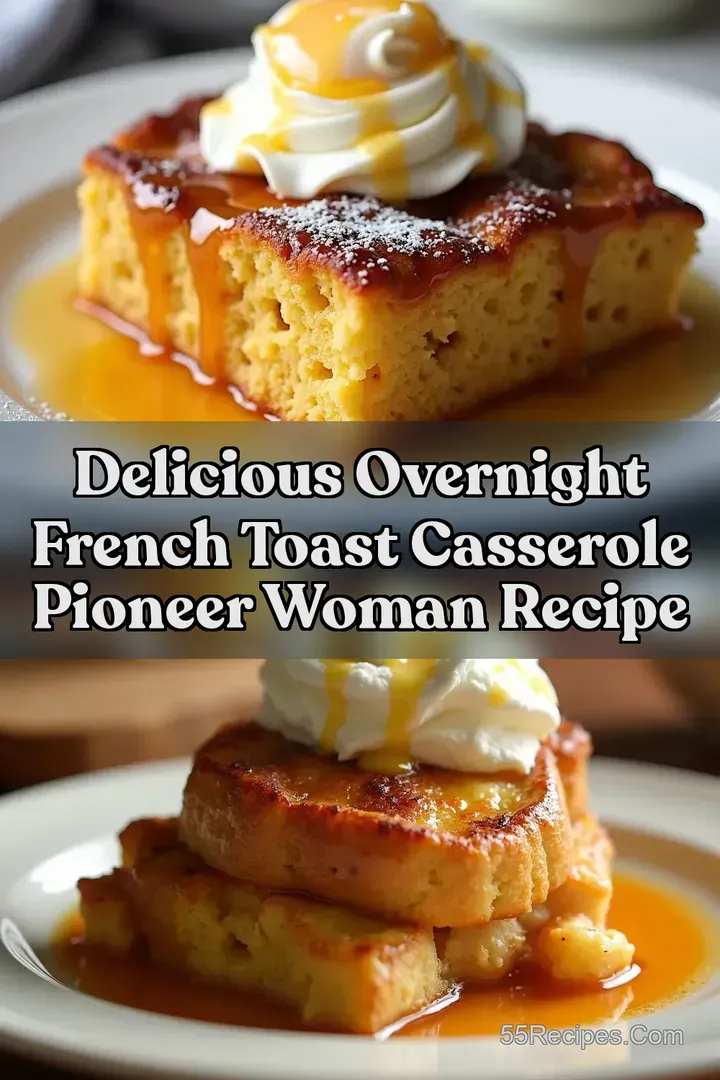 Delicious Overnight French Toast Casserole Pioneer Woman Recipe