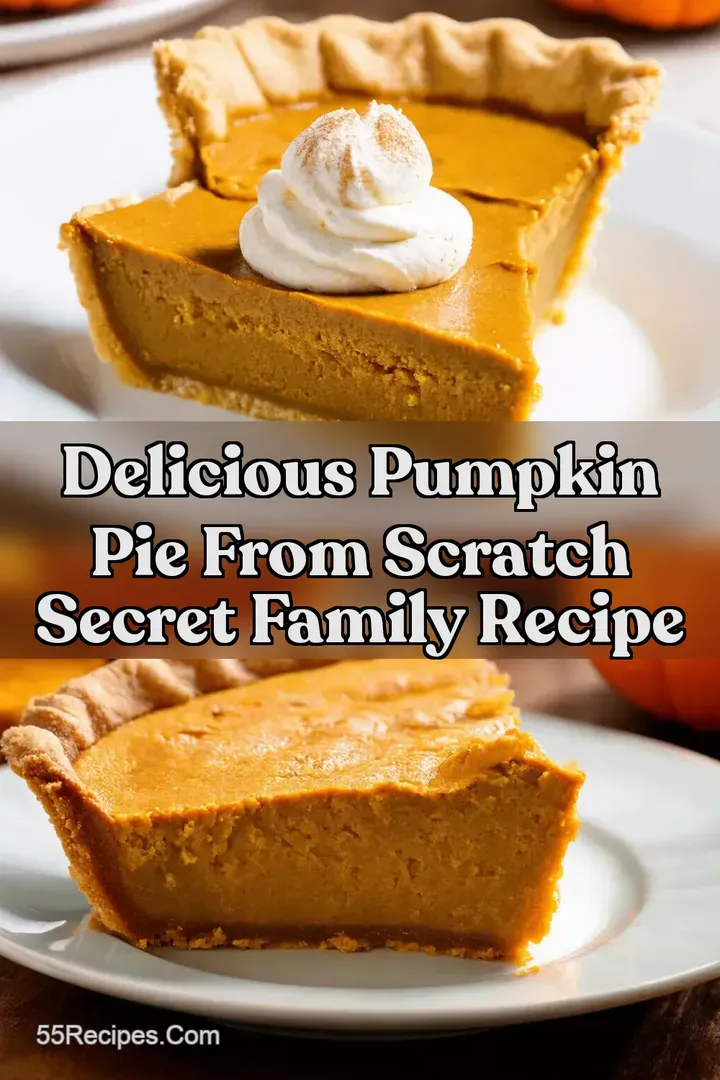 Delicious Pumpkin Pie from Scratch Secret Family Recipe