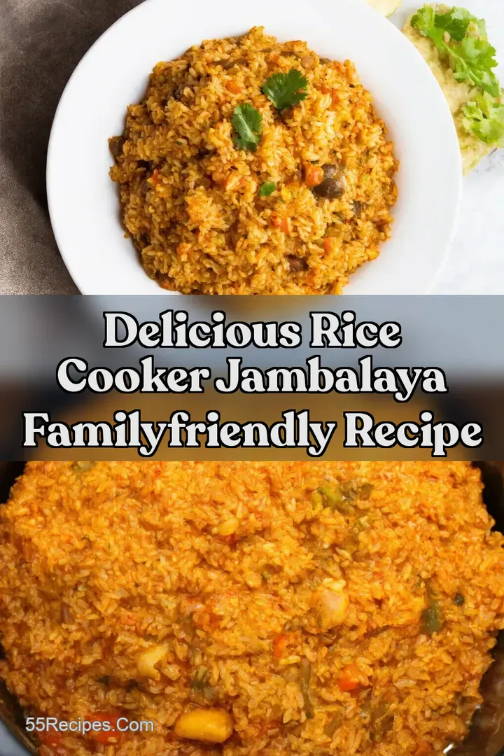 Delicious Rice Cooker Jambalaya FamilyFriendly Recipe : PIN FOR LATER Delicious Rice Cooker Jambalaya FamilyFriendly Recipe