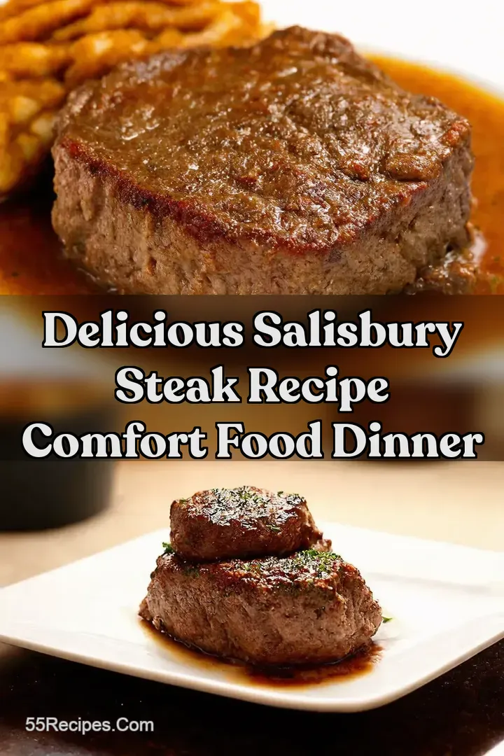 Delicious Salisbury Steak Recipe Comfort Food Dinner