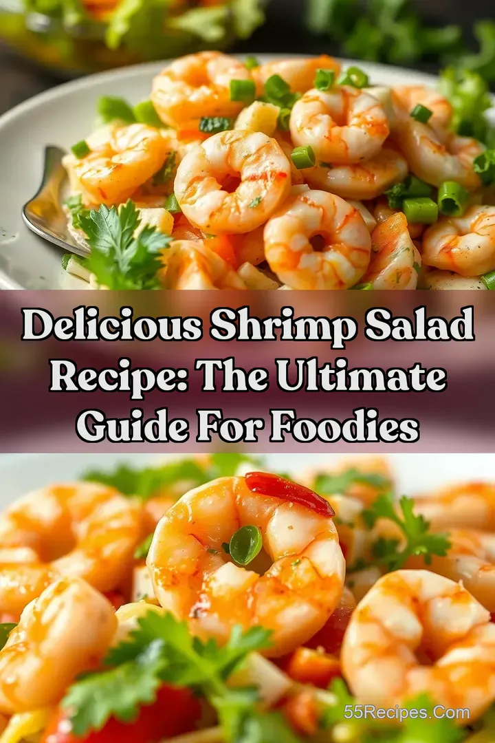 Delicious Shrimp Salad Recipe: The Ultimate Guide for Foodies : PIN FOR LATER Delicious Shrimp Salad Recipe: The Ultimate Guide for Foodies
