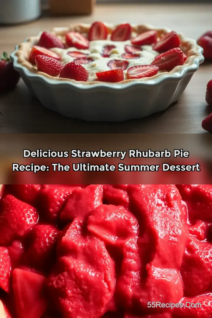 Delicious Strawberry Rhubarb Pie Recipe: The Ultimate Summer Dessert