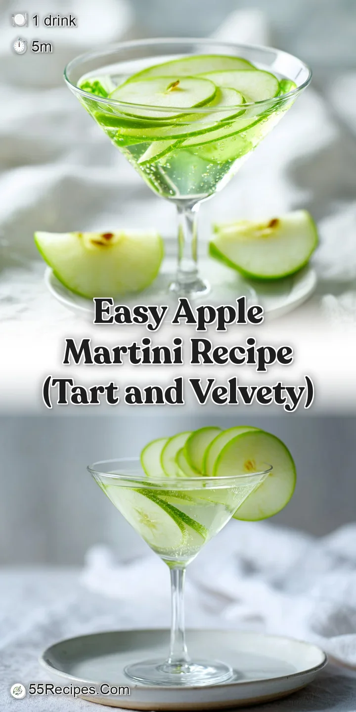 Macro shot of condensation on a chilled glass containing a luminous golden liquid and a thin green apple slice.