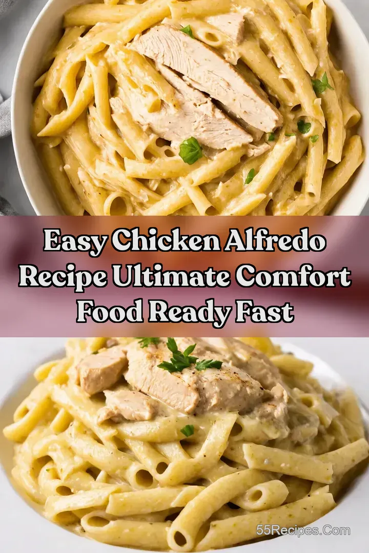 Easy Chicken Alfredo Recipe Ultimate Comfort Food Ready Fast