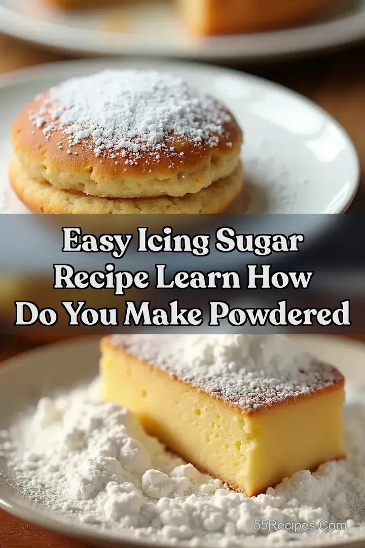 Easy Icing Sugar Recipe Learn How Do You Make Powdered