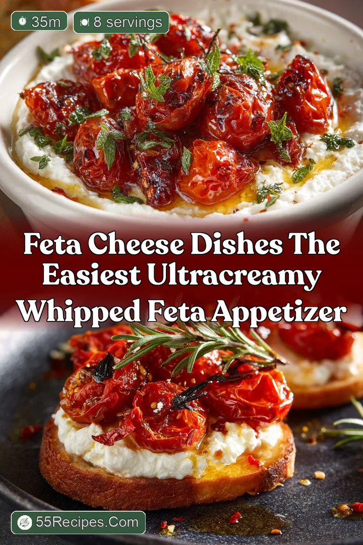 Feta Cheese Dishes The Easiest UltraCreamy Whipped Feta Appetizer