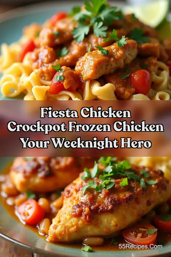 Fiesta Chicken crockpot frozen chicken Your Weeknight Hero