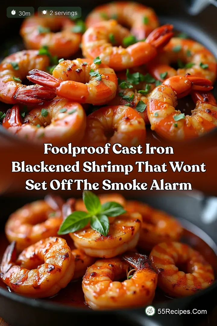 Foolproof Cast Iron Blackened Shrimp That Wont Set Off the Smoke Alarm