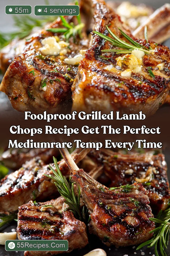 Foolproof Grilled Lamb Chops Recipe Get the Perfect MediumRare Temp Every Time