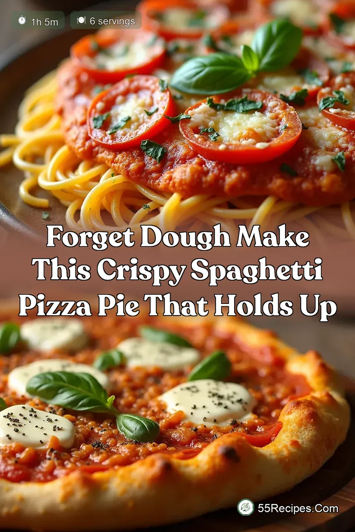 Forget Dough Make This Crispy Spaghetti Pizza Pie That Holds Up