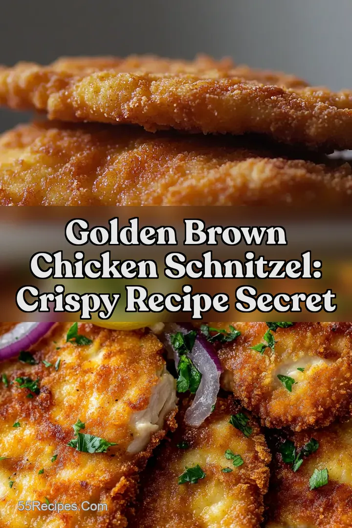 Golden Brown Chicken Schnitzel: Crispy Recipe Secret