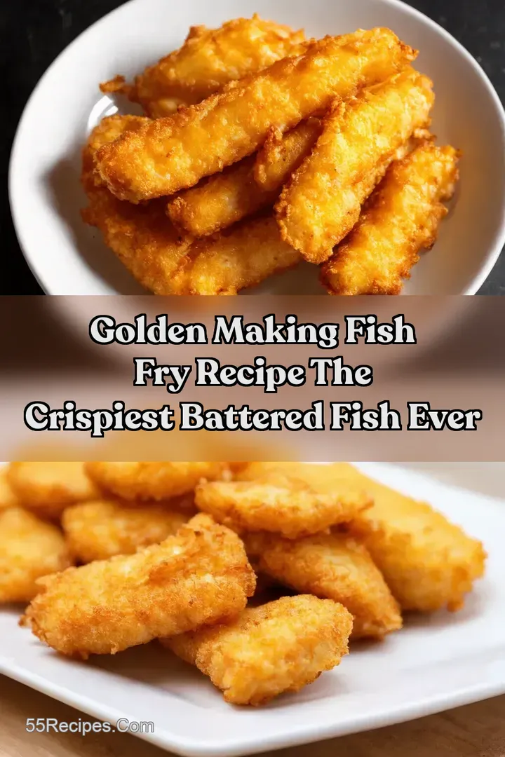 Golden making fish fry Recipe The Crispiest Battered Fish Ever