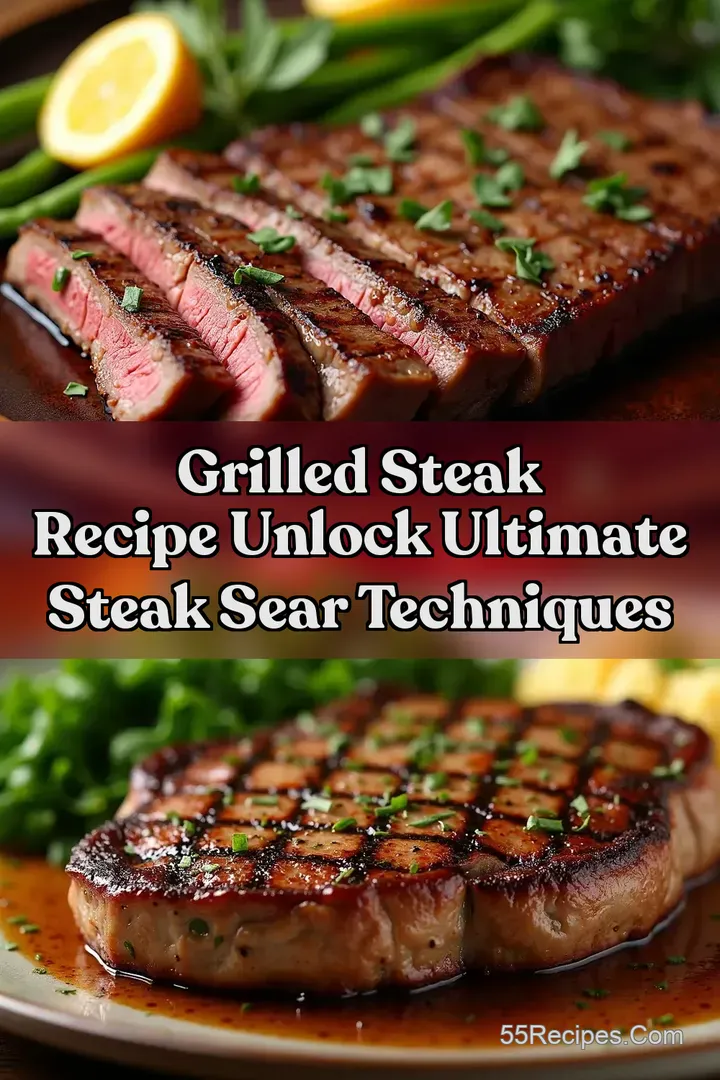 Grilled Steak Recipe Unlock Ultimate Steak Sear Techniques