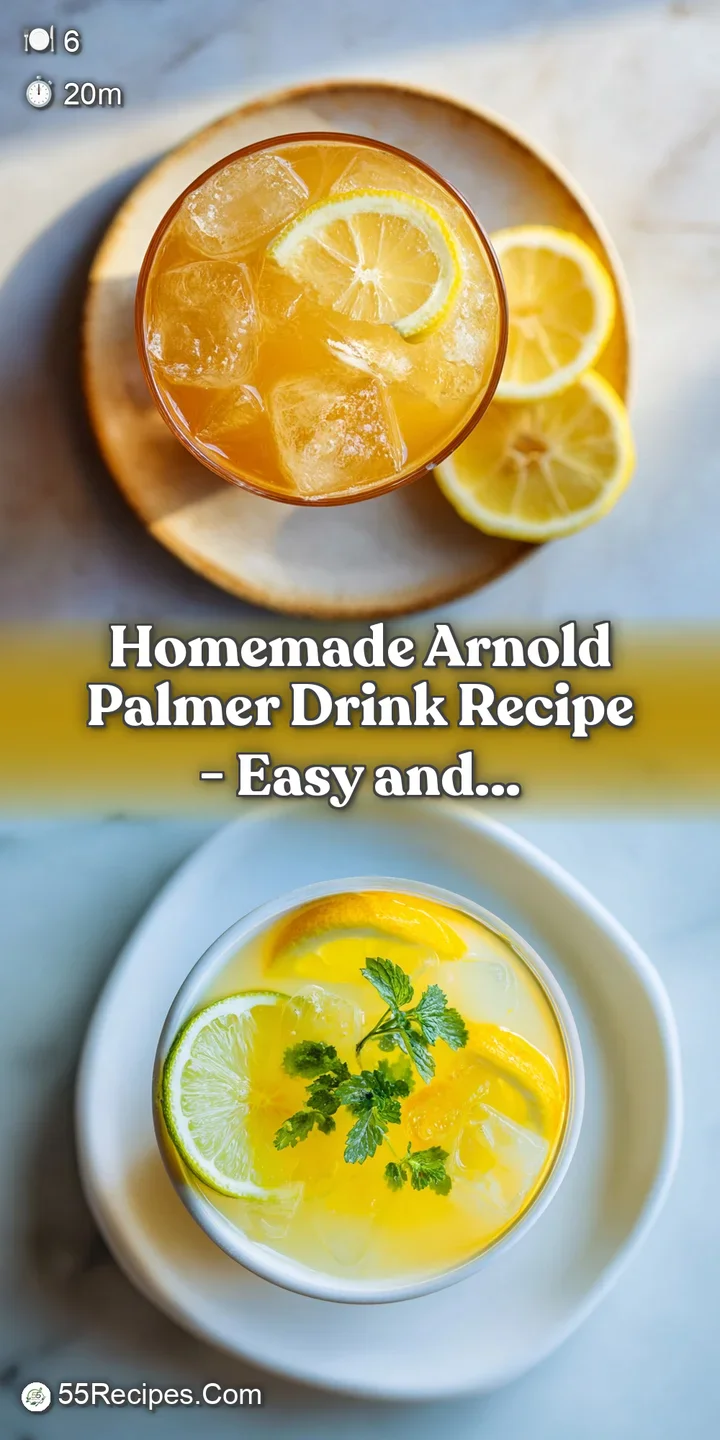 Close-up of amber iced tea and bright yellow lemonade swirling together in a frosty glass, refreshing.