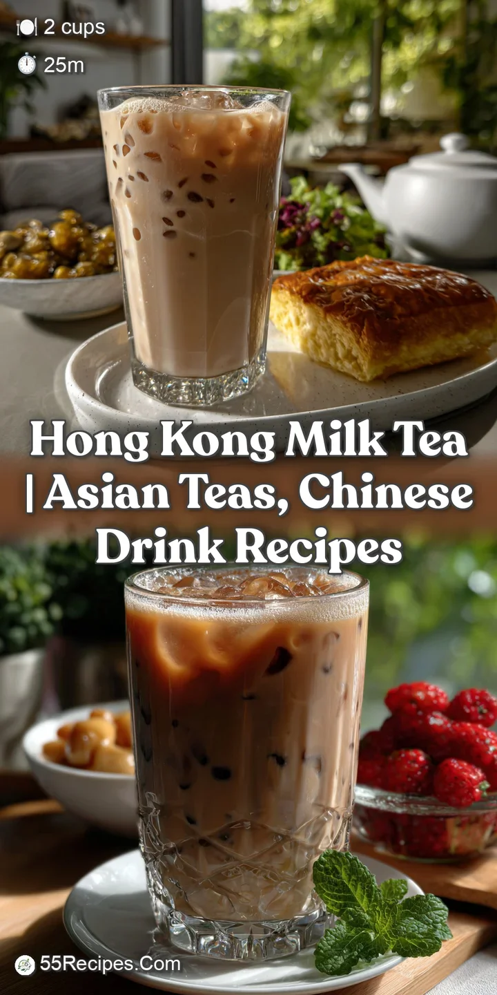 Hong Kong Milk Tea | Asian Teas Chinese Drink Recipes