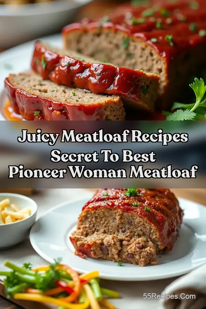 Juicy Meatloaf Recipes Secret to Best Pioneer Woman Meatloaf
