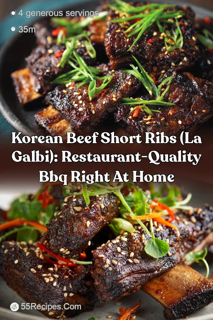 Korean Beef Short Ribs (LA Galbi): Restaurant-Quality BBQ Right at Home
