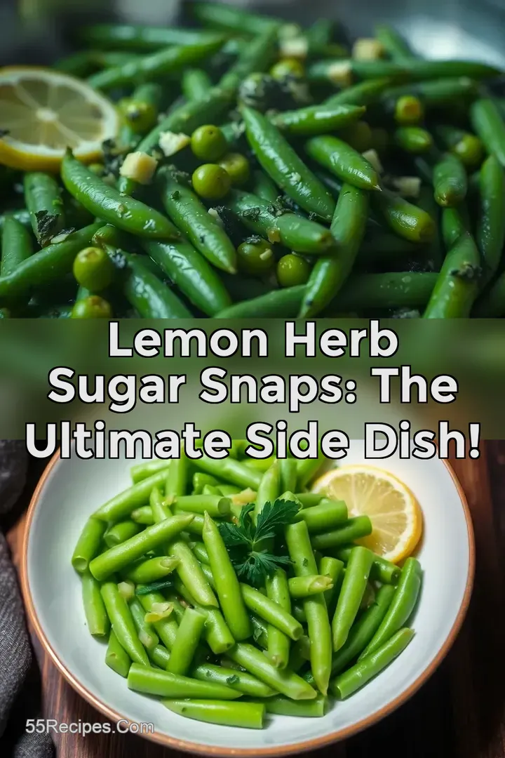 Lemon Herb Sugar Snaps: The Ultimate Side Dish!